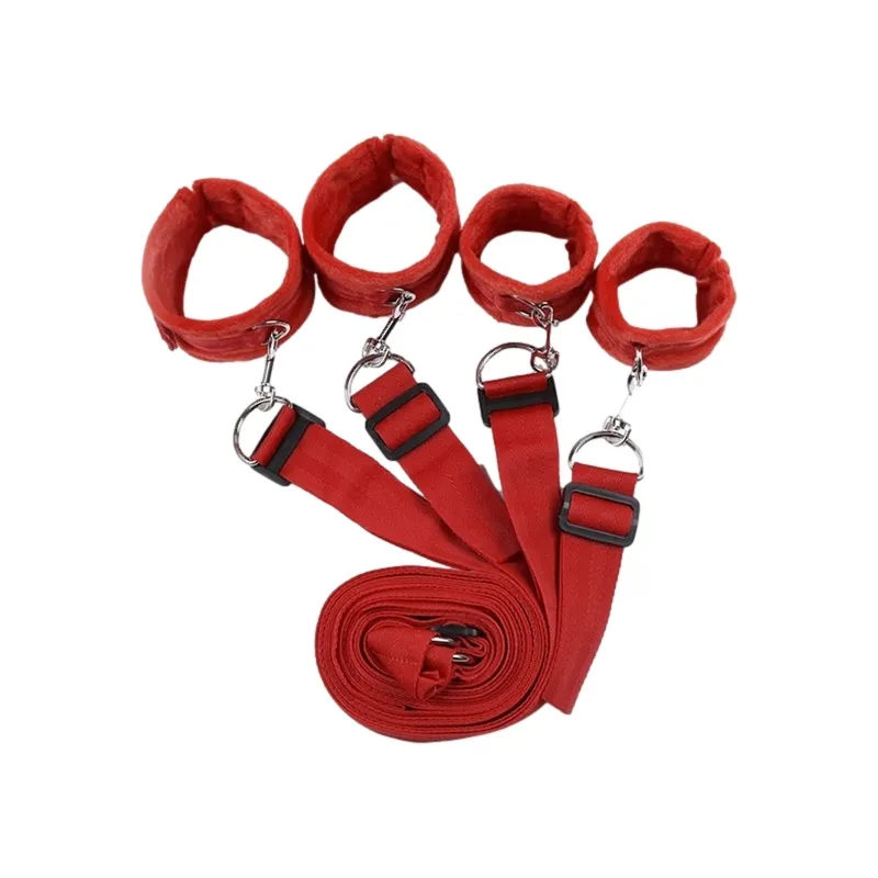 Generique Kit Bondage pour Lit Rouge